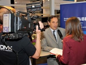 Interview auf Leipzger Messe, Copyright BiBB