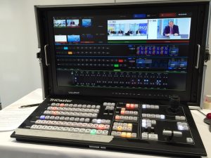 HD-SDI Videoimischer mit Monitoring und Livestream Encoder