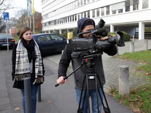 reportage dreharbeiten