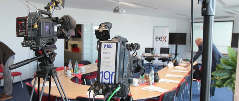 LiveStream transmission of EEX Annual Press Conference