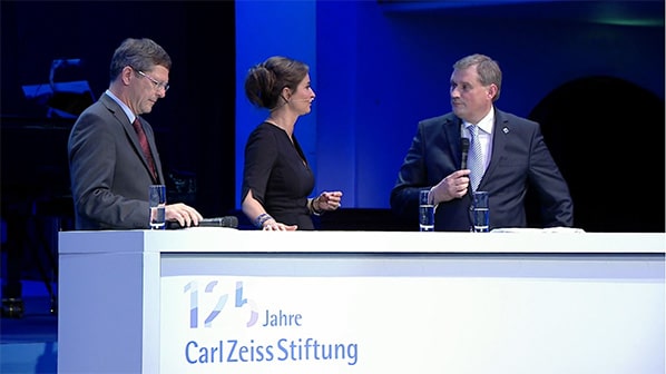 Liveproduktion Carl Zeiss Stiftung